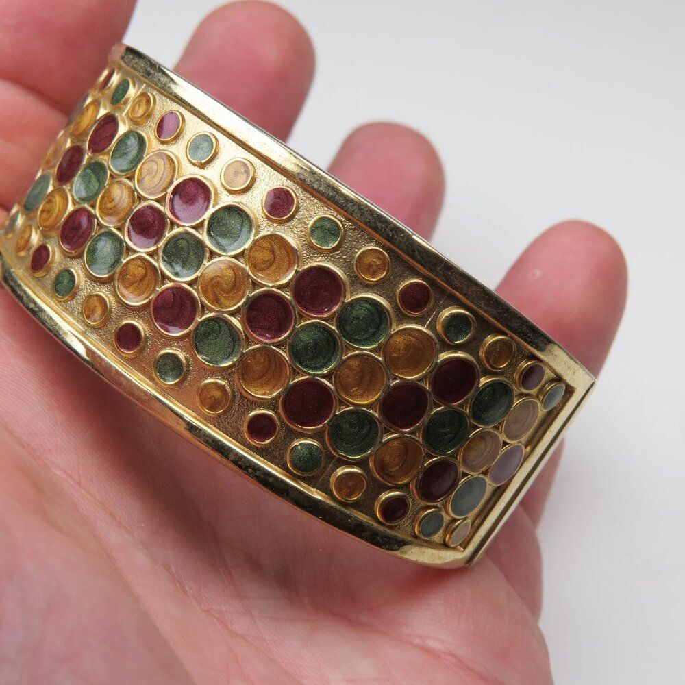 $150 14k plated Fashion Bangle Bracelet